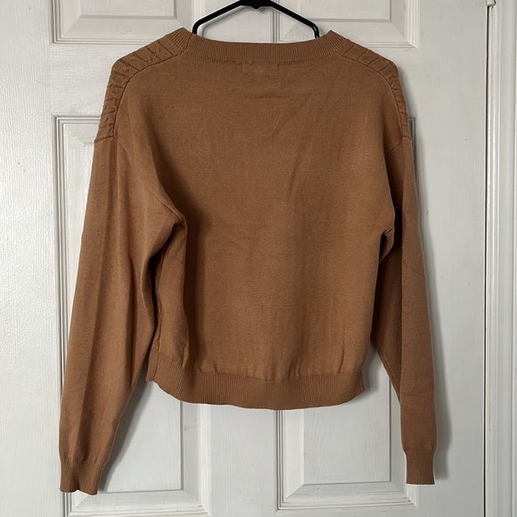 Tan sweater from Heartloom - Picture 2 of 4